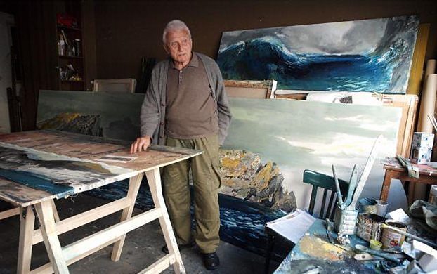 Παναγιώτης Τέτσης: Πέθανε στα 91 του ο «ζωγράφος με τα πινέλα και τα χρώματα»