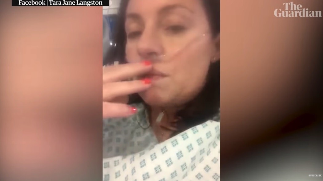 Αποτέλεσμα εικόνας για «Κοιτάξτε με και μην παίρνετε ρίσκα – Σαν να έχω γυαλιά στα πνευμόνια»: Η συγκλονιστική μαρτυρία μιας 39χρονης Βρετανίδας από το Νοσοκομείο (vid)