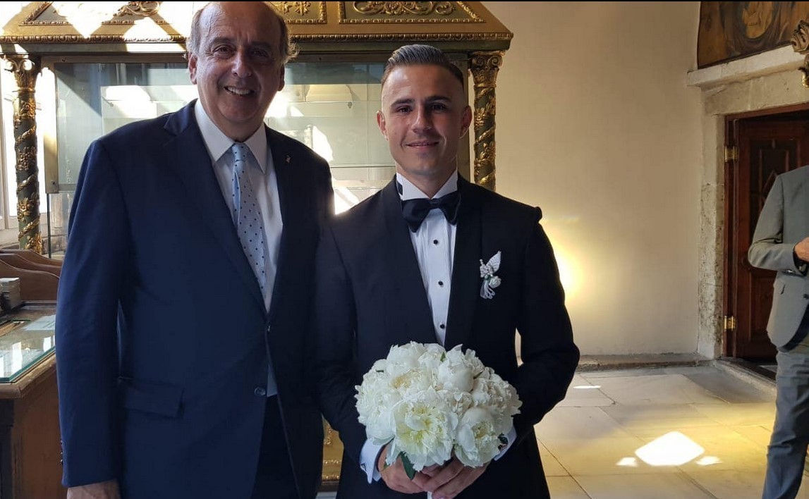 Δημήτρης Πέλκας: Παντρεύτηκε την αγαπημένη του Κυβέλη, κόρη του πρώην υφυπουργού Εξωτερικών, Δημήτρη Μάρδα