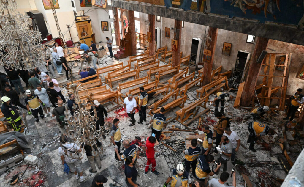 Συρία: 22 νεκροί και 63 τραυματίες μετά από επίθεση σε Ελληνορθόδοξη  εκκλησία στη Δαμασκό – Οι αρχές επιρρίπτουν την ευθύνη στο ISIS